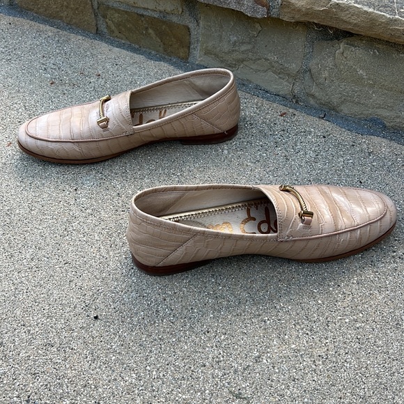 Sam Edelman  lior leather loafer in toasted almond size 7.5 - Picture 5 of 12